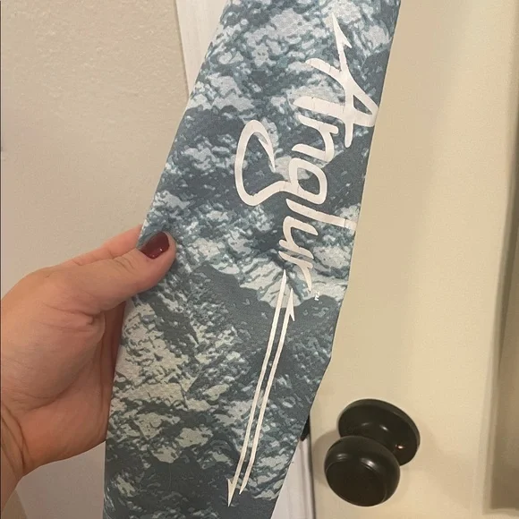 Blue and Gray Women's Fishing Half Zip Top - Picture 4 of 5